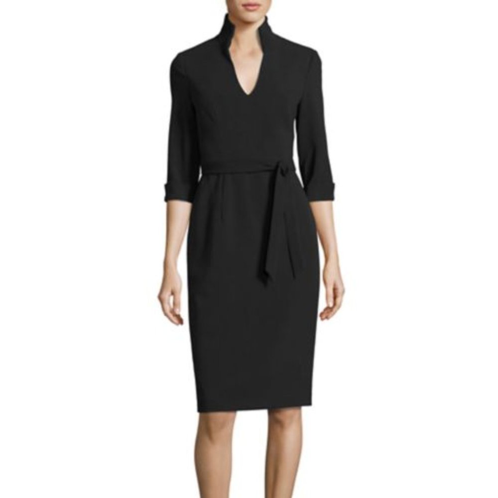 Black Halo Madeline Sheath Cocktail Dress 6